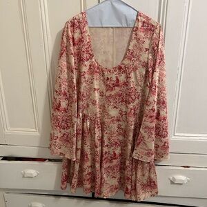 Elizabeth and James Printed Dress